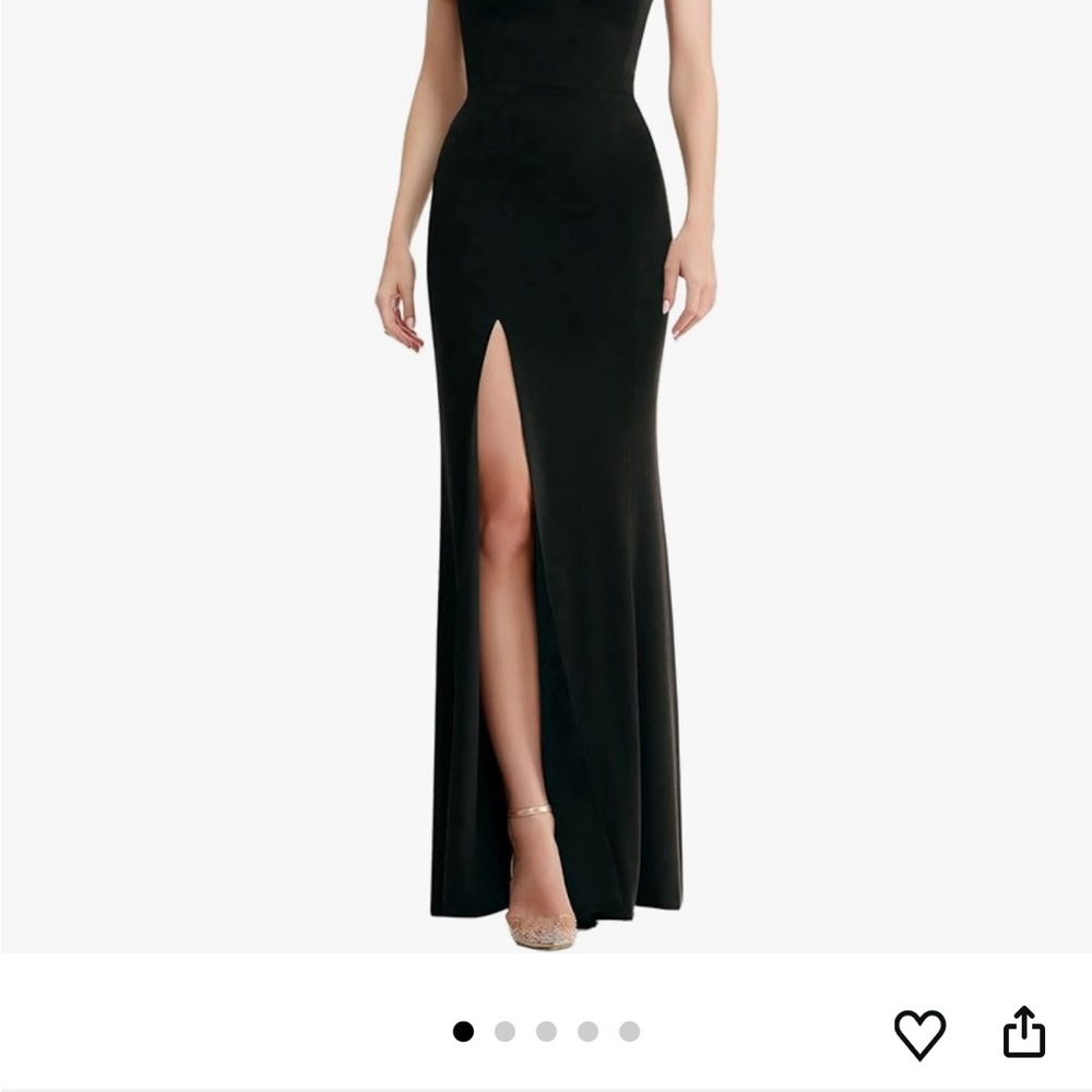 Dress the Population Black Gown